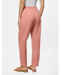 Брюки женские дымчато-коралловый