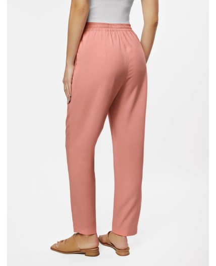 Брюки женские дымчато-коралловый