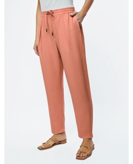 Брюки женские дымчато-коралловый