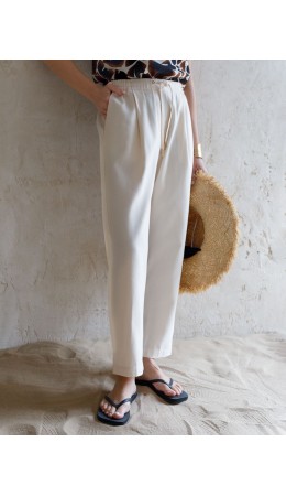 Брюки женские кокосово-молочный