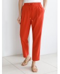 Брюки женские терракотовый