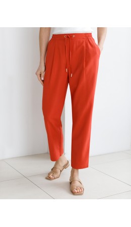 Брюки женские терракотовый