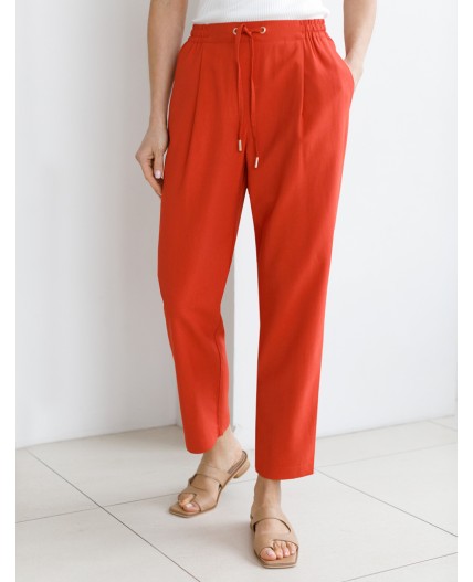 Брюки женские терракотовый