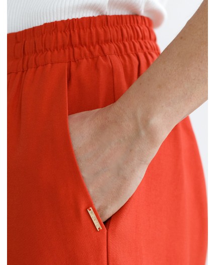 Брюки женские терракотовый