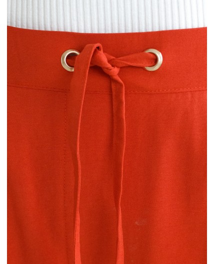 Брюки женские терракотовый