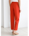 Брюки женские терракотовый