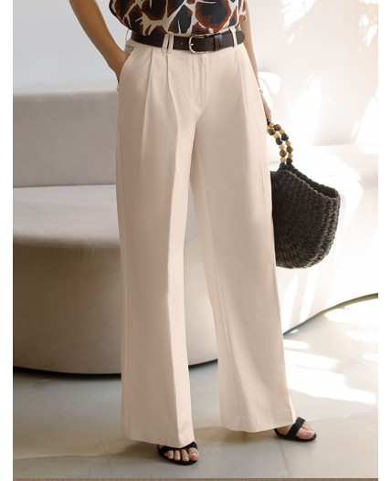 Брюки женские светло-бежевый
