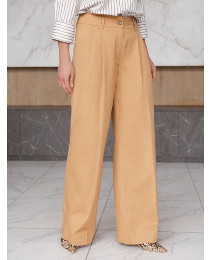 Брюки женские темно-бежевый