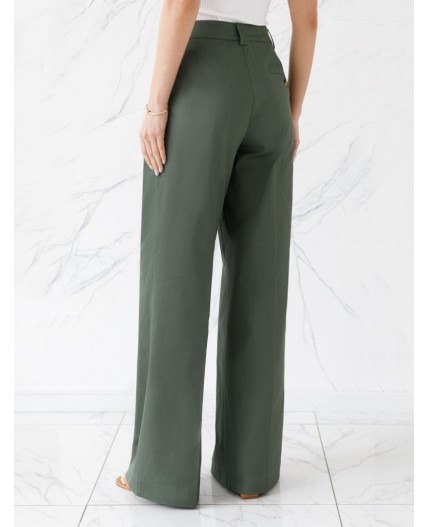 Брюки женские темно-оливковый