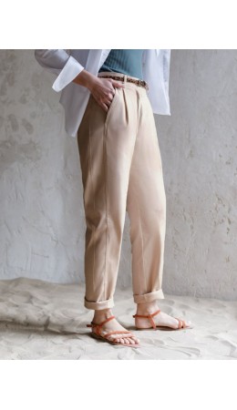 Брюки женские светло-бежевый