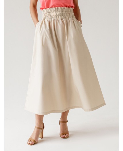 Юбка женская светло-бежевый