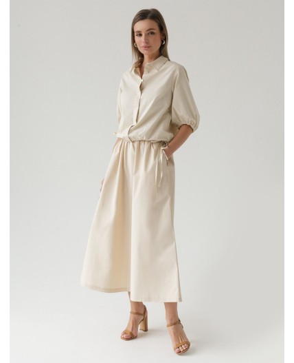 Юбка женская светло-бежевый