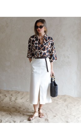 Юбка женская белый