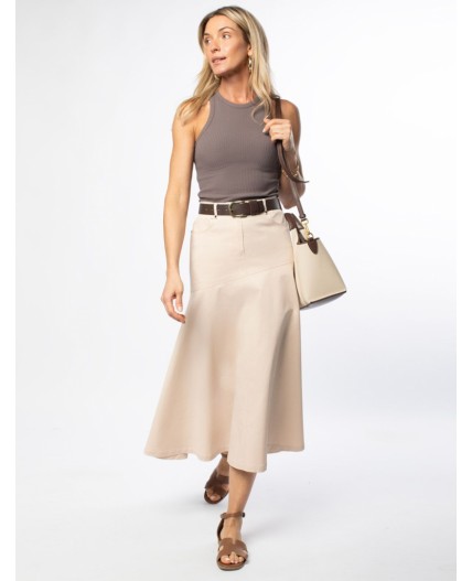 Юбка женская светло-бежевый