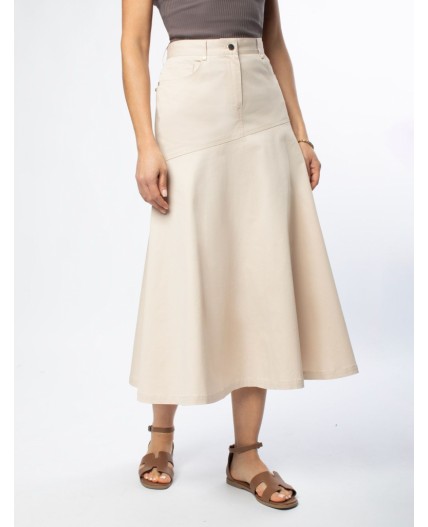Юбка женская светло-бежевый