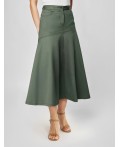 Юбка женская темно-оливковый
