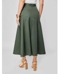 Юбка женская темно-оливковый
