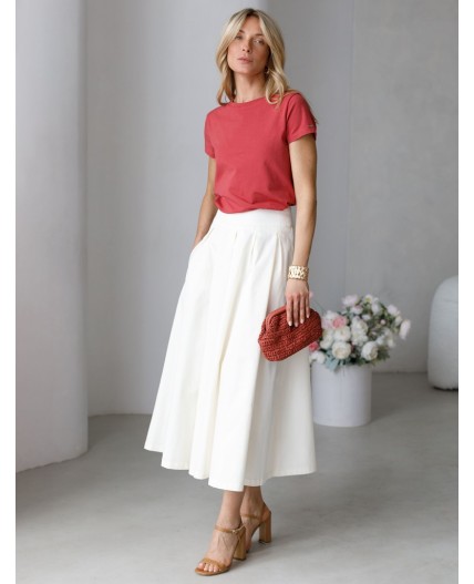 Юбка женская белый