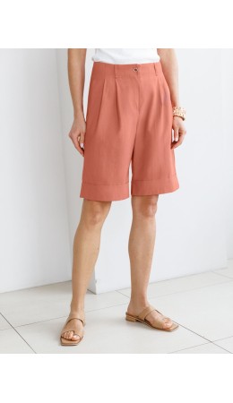 Шорты женские дымчато-коралловый