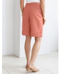 Шорты женские дымчато-коралловый