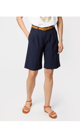 Шорты женские темно-синий