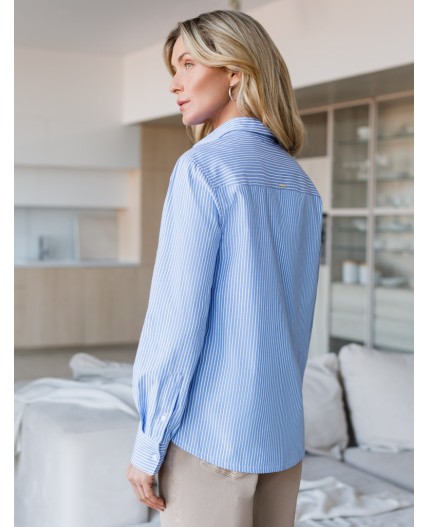 Блузка женская голубой