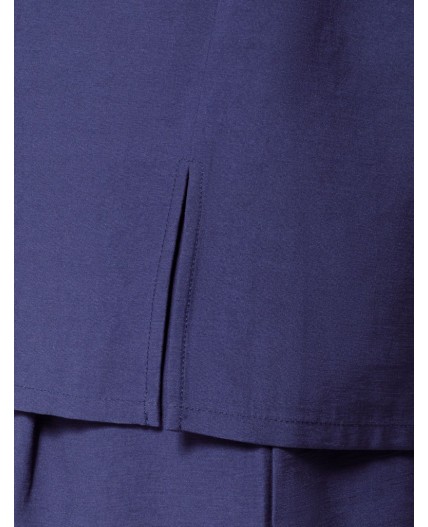 Блузка женская дымчатый синий