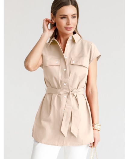Блузка женская светло-бежевый