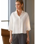 Блузка женская молочный