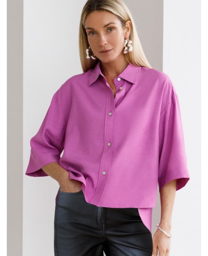 Блузка женская фуксия