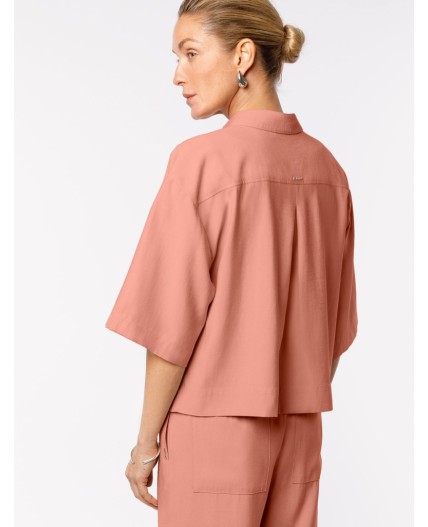 Блузка женская дымчато-коралловый