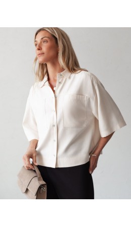 Блузка женская кокосово-молочный