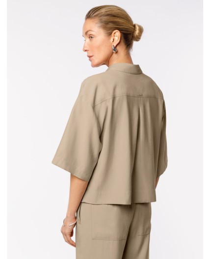 Блузка женская св.оливковый