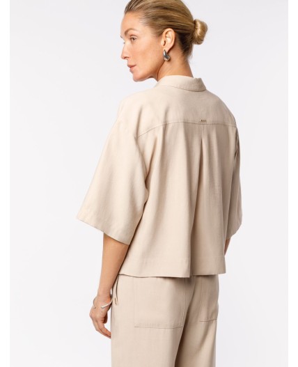 Блузка женская светло-бежевый