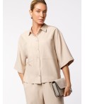 Блузка женская светло-бежевый