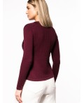 Джемпер женский бургунди