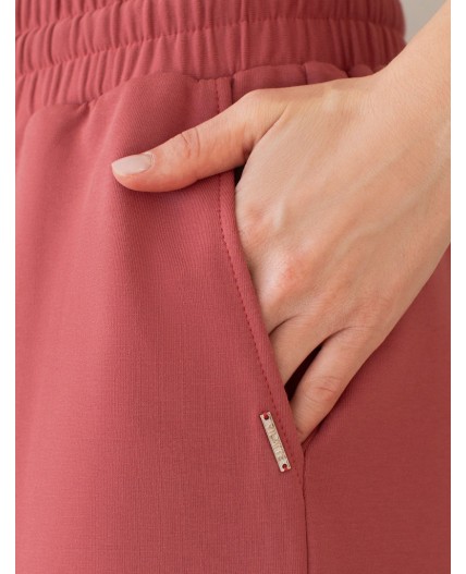 Брюки женские терракота