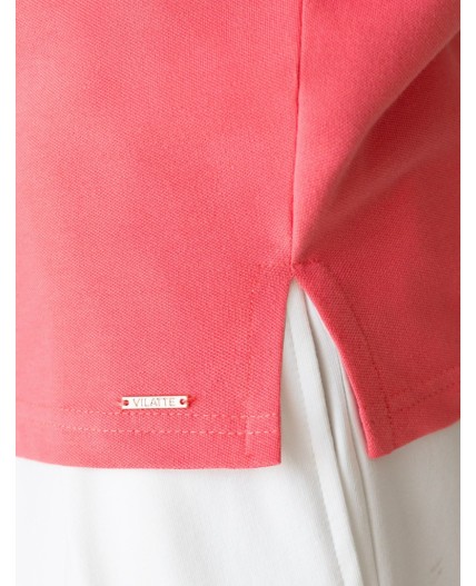 Футболка женская розовый коралл