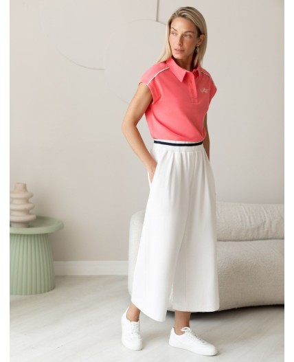 Футболка женская розовый коралл