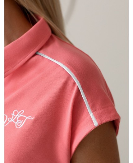 Футболка женская розовый коралл