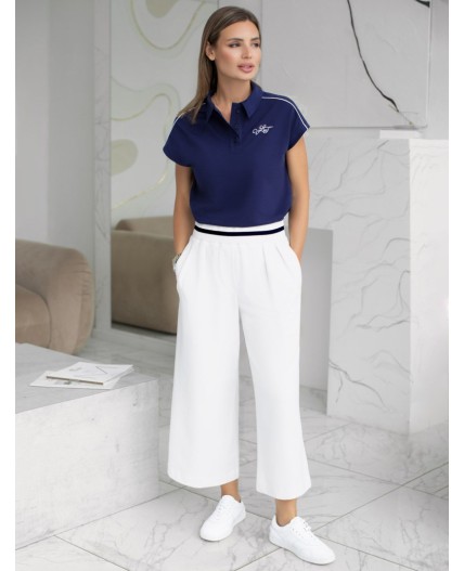 Футболка женская т.синий