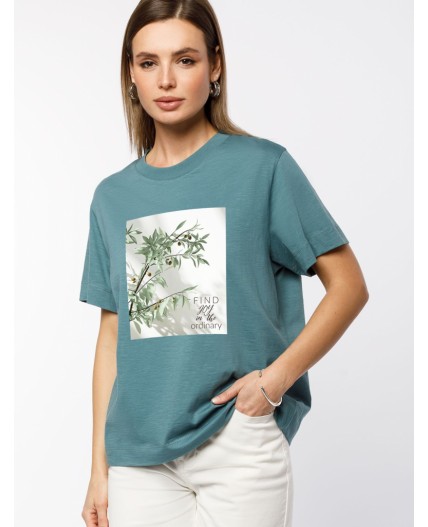 Футболка женская полынь_find joy