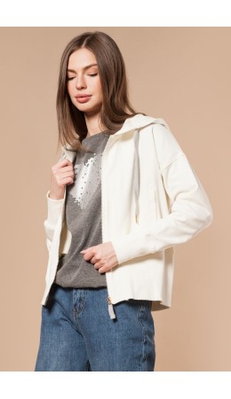 Джемпер женский молочный