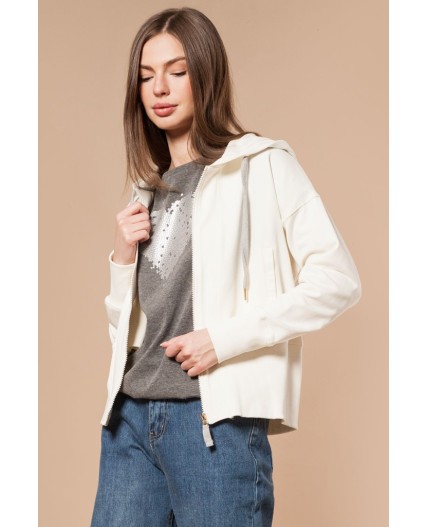 Джемпер женский молочный