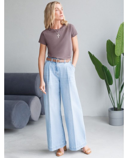 Футболка женская кофе