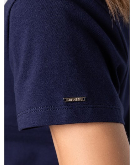 Футболка женская темно-синий