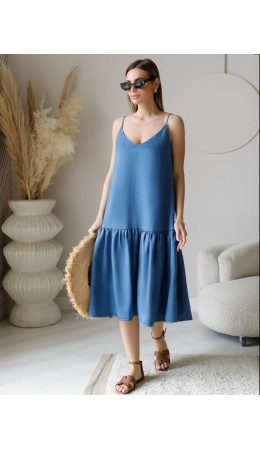 Платье женское синий