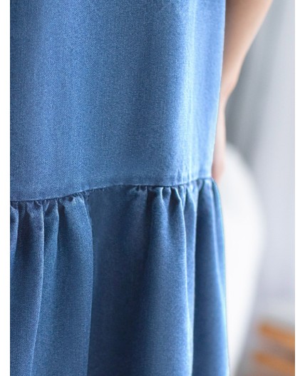 Платье женское синий