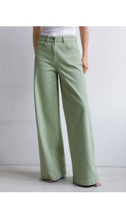 Джинсы женские светло-оливковый