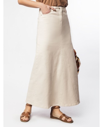 Юбка женская светло-бежевый